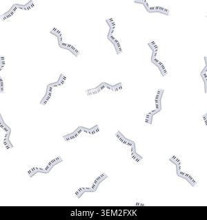 pattern composition piano cartoon vector Stock Vector