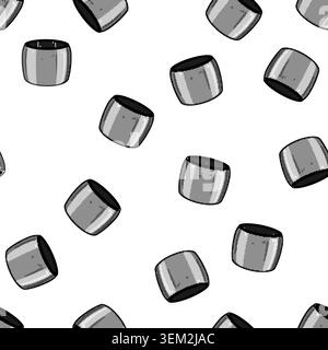 pattern attachment faucet aerator cartoon vector Stock Vector