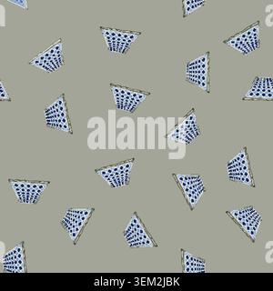 seamless pattern soft wool carpet cartoon vector Stock Vector