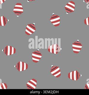 seamless pattern cemetery urn ashes cartoon vector Stock Vector