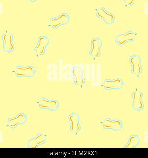 seamless pattern solution iv fluid bag cartoon vector Stock Vector