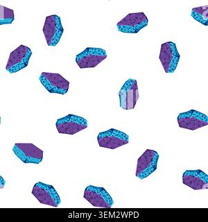 pattern soap sponge kitchen cartoon vector Stock Vector