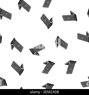 pattern smartphone wireless charger cartoon vector Stock Vector
