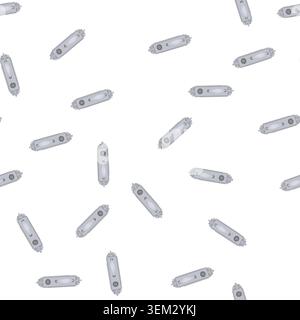 pattern open door handle cartoon vector Stock Vector