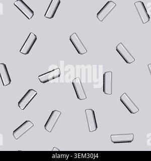 seamless pattern fan air conditioner cartoon vector Stock Vector
