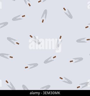 seamless pattern indigenous arrowhead cartoon vector Stock Vector