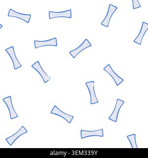 pattern pedicure nail file cartoon vector Stock Vector