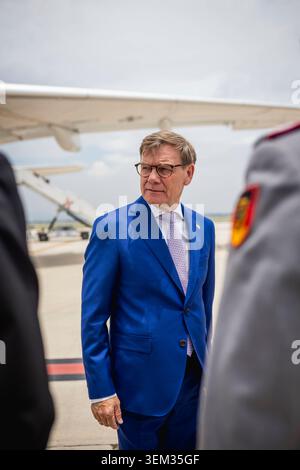 Johann Wadephul CDU, Bundesaussenminister, aufgenommen im Rahmen seiner Ankunft in Mexiko Stadt, 04.06.2026. Fotografiert im Auftrag des Auswaertigen Amtes Mexiko Stadt Mexiko *** Johann Wadephul CDU , Federal Foreign Minister, photographed during his arrival in Mexico City, 04 06 2026 Photographed on behalf of the Federal Foreign Office Mexico City Mexico Copyright: xJulianexSonntag/AAx Stock Photo