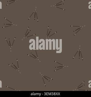 seamless pattern black tripod camera cartoon vector Stock Vector