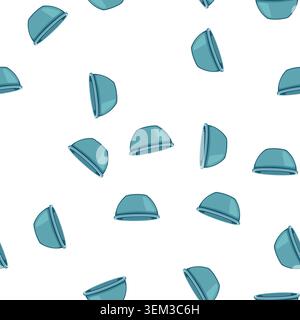 pattern equipment basin plastic cartoon vector Stock Vector
