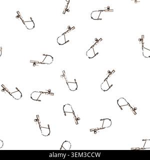 pattern plumbing kitchen faucet cartoon vector Stock Vector