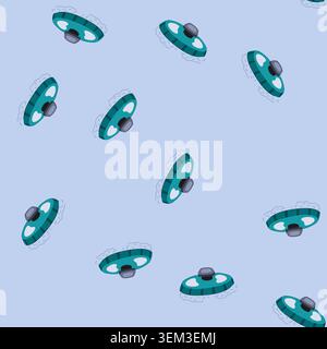 seamless pattern clean window glass cleaning cartoon vector Stock Vector