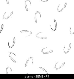 pattern engine plane smoke trail cartoon vector Stock Vector