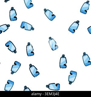 pattern snow goggles ski cartoon vector Stock Vector