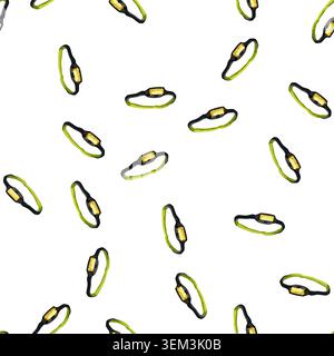 pattern night headlamp flashlight cartoon vector Stock Vector