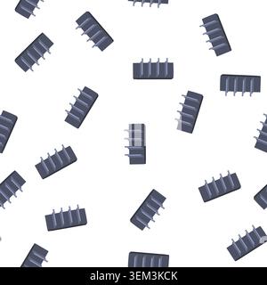 pattern mockup magazine rack cartoon vector Stock Vector