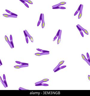 pattern metal clothespin cartoon vector Stock Vector