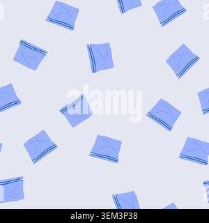 seamless pattern organize compression bag cartoon vector Stock Vector
