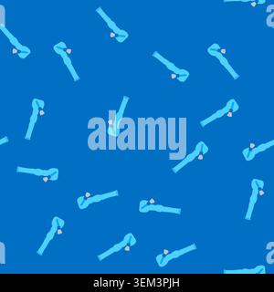 seamless pattern bowl bong cannabis cartoon vector Stock Vector
