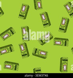 pattern Public mailbox drawing representing mail communication system Stock Vector