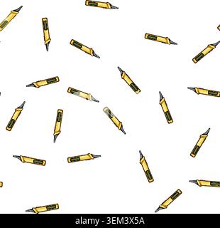 pattern Electrical voltage tester measuring circuit current safety Stock Vector