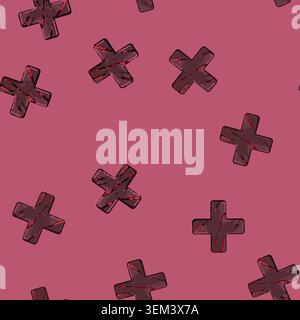 seamless pattern texture lava game button cartoon vector Stock Vector