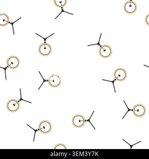 pattern shiny light ring cartoon vector Stock Vector
