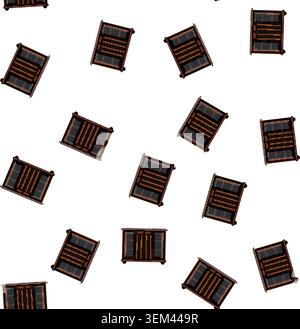 pattern rack wine cabinet cartoon vector Stock Vector