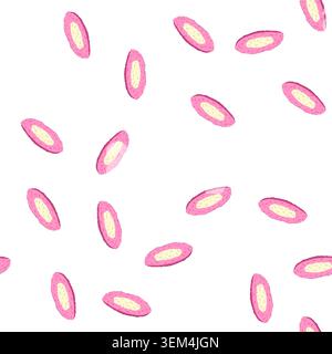 pattern persian bath mat cartoon vector Stock Vector
