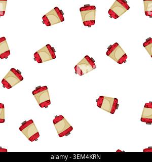 pattern thread yarn wool cartoon vector Stock Vector
