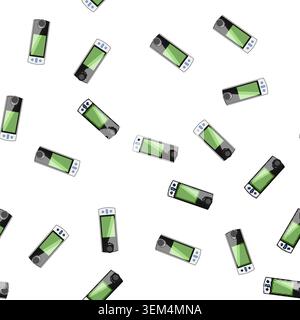 pattern health spirometer cartoon vector Stock Vector