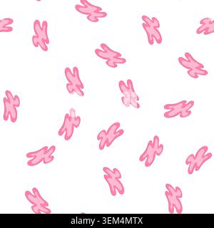 pattern wrapper bubblegum cartoon vector Stock Vector