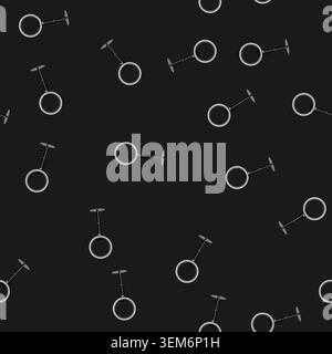 seamless pattern transparent light ring cartoon vector Stock Vector