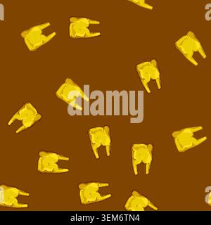 seamless pattern sustainable plastic shopping bag cartoon vector Stock Vector