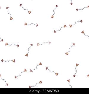 pattern laundry garment steamer cartoon vector Stock Vector