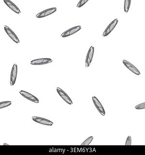 pattern meal marble tray cartoon vector Stock Vector