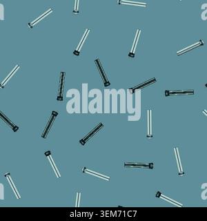 seamless pattern Airport control tower maintaining air traffic control communication Stock Vector