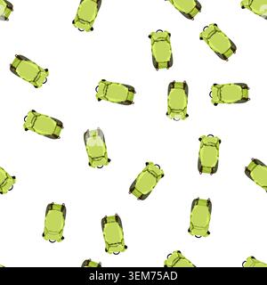 pattern luggage backpack camp cartoon vector Stock Vector