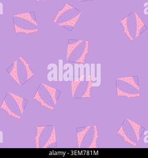 seamless pattern oriental wool carpet cartoon vector Stock Vector