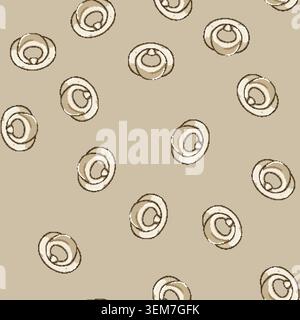seamless pattern lid toilet seat cartoon vector Stock Vector