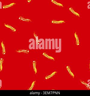 seamless pattern shot projectile game cartoon vector Stock Vector