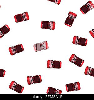 pattern marriage proposal ring box cartoon vector Stock Vector