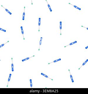 pattern glass toothbrush dental cartoon vector Stock Vector