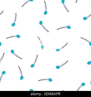 pattern savings low flow showerhead cartoon vector Stock Vector