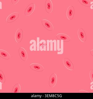 seamless pattern airtight silicone food cover cartoon vector Stock Vector
