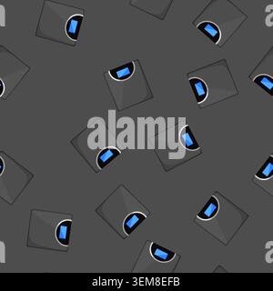 seamless pattern measure weigh scales cartoon vector Stock Vector