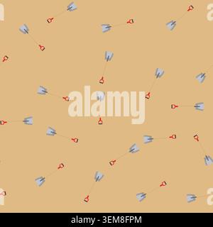 seamless pattern construction shovel cartoon vector Stock Vector
