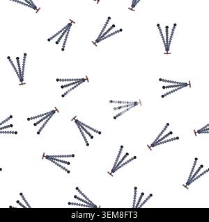 pattern photography tripod camera cartoon vector Stock Vector