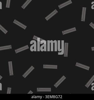 seamless pattern equipment dvd drive cartoon vector Stock Vector