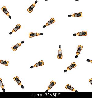 pattern sound noise level meter cartoon vector Stock Vector